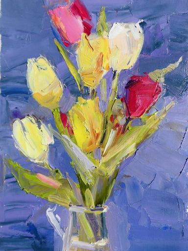 " Flowers Tulips" Yehor Dulin - Subjektiv.art