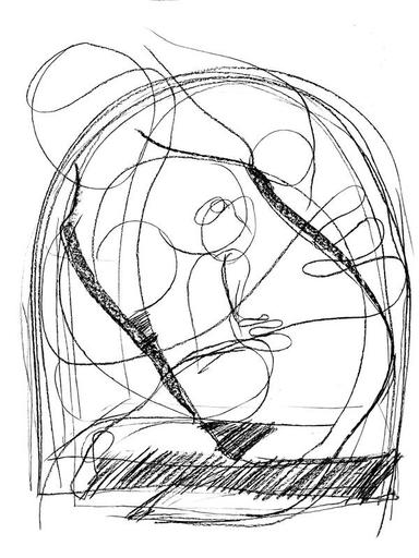 Fig. 21 - Study for "Room of my own" Maria R Saunders - Subjektiv.art