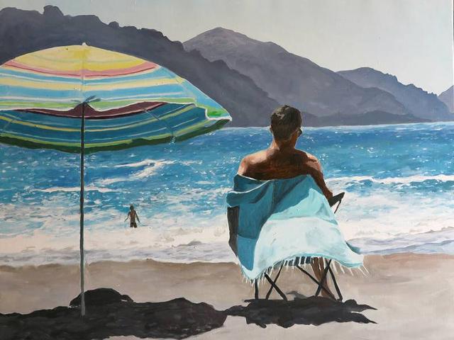 Homme de dos, Bussaghlia Karine Bartoli - Subjektiv.art