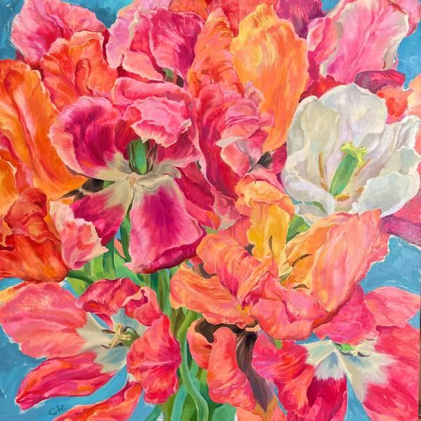Dried tulips Julia Chemerys - Subjektiv.art