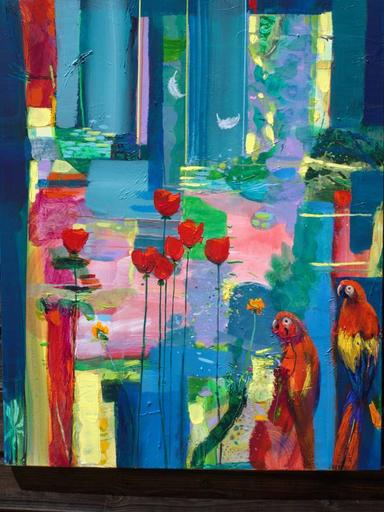  Mieux vaut l'original à la copie répétait l'ara. Dans le jardin de Laura, son ange gardien s'était enfui. francois page - Subjektiv.art