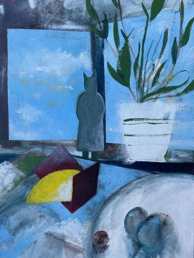 Stil-life with statuette of Anubis Igor Selemenev - Subjektiv.art