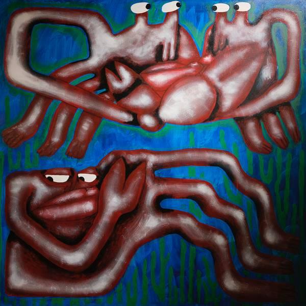 «A sad story about a crab» Sasha Luneva - Subjektiv.art