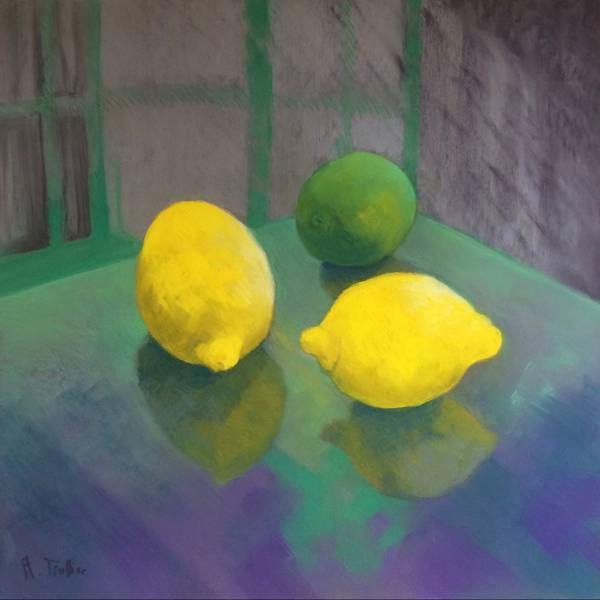 Trois citrons Agnes Tiollier - Subjektiv.art