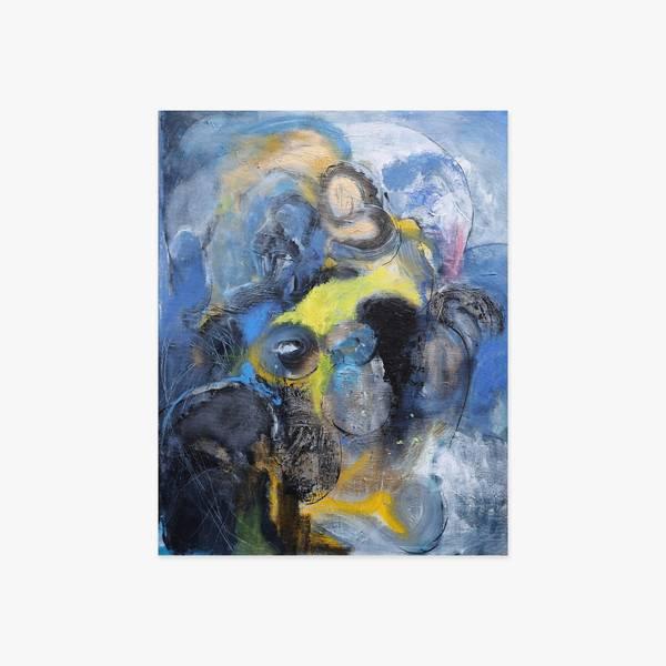 black blue and yellow Artem Andreichuk - Subjektiv.art