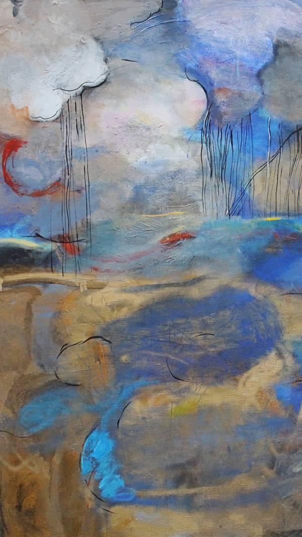 Landscape with Lake and Clouds  Artem Andreichuk - Subjektiv.art