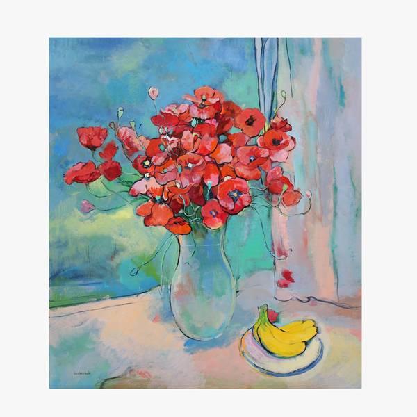 Poppies with bananas Artem Andreichuk - Subjektiv.art