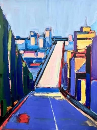 Kyiv Skyline Series. The Road Ganna Kryvolap - Subjektiv.art