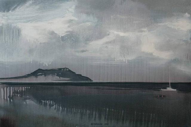 Catamaran near Meganom Oleksiy Belusenko - Subjektiv.art