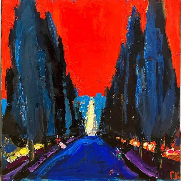 Kyiv Skyline Series. The Avenue Ganna Kryvolap - Subjektiv.art