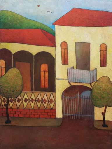 Two houses David Sharashydze - Subjektiv.art