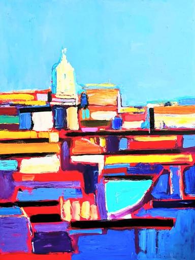 City scape . Noon  Ganna Kryvolap - Subjektiv.art