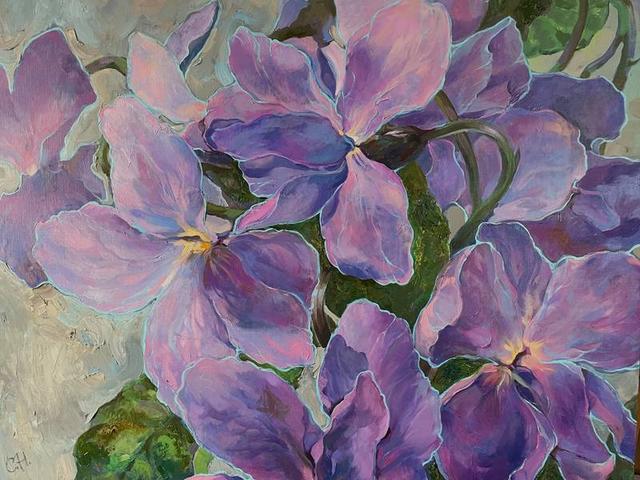 Violets Julia Chemerys - Subjektiv.art