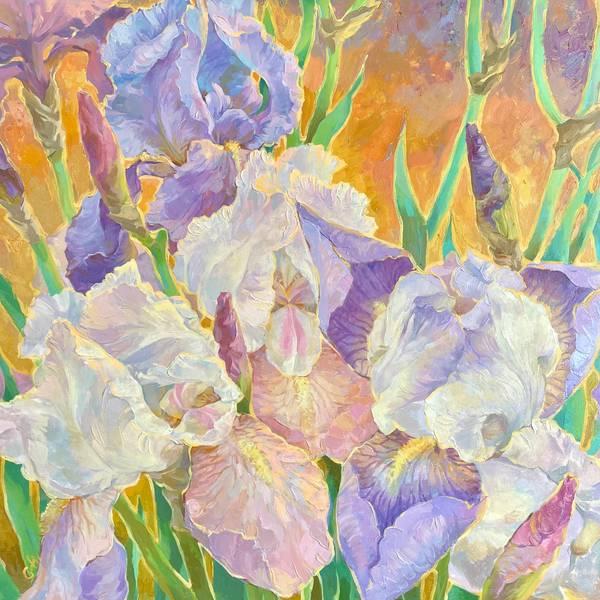 Evening. Irises Julia Chemerys - Subjektiv.art