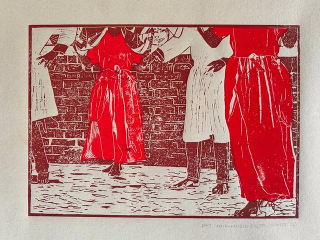 HIRA GASY (triptyque) Miora  Acker - Subjektiv.art