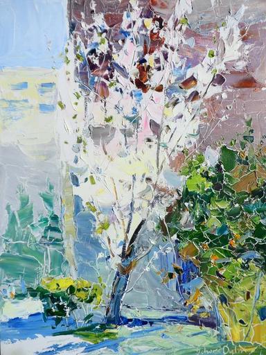 " plum blossoms" Yehor Dulin - Subjektiv.art