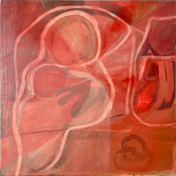 Mulher a Descansar (Woman Resting) Maria R Saunders - Subjektiv.art