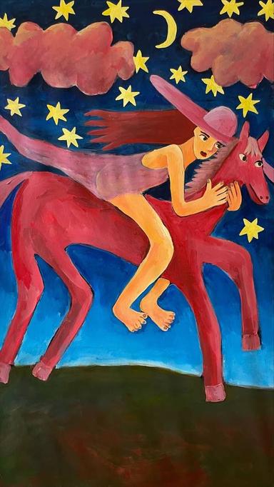  She Rides the Dusk Oksana Fedchyshyn - Subjektiv.art