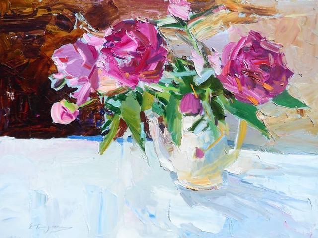 " Peonies " Yehor Dulin - Subjektiv.art