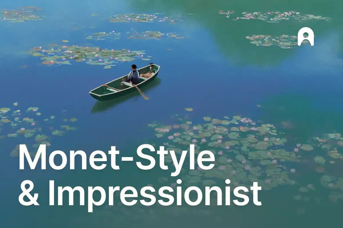 Monet-Style & Impressionist Paintings