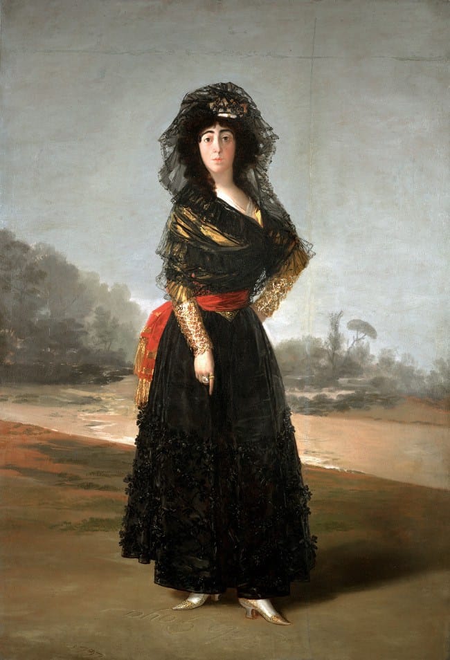 “The Duchess of Alba”, Francisco Goya, 1797, oil on canvas