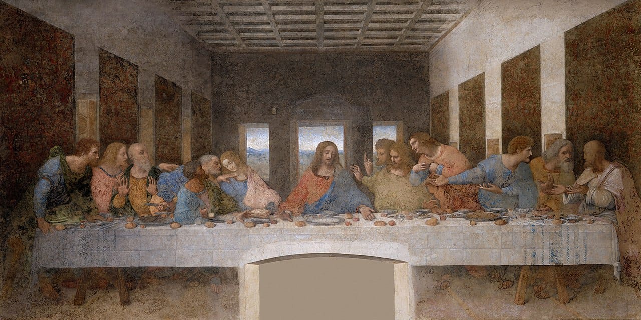 "The Last Supper", Leonardo da Vinci, 1495-1498