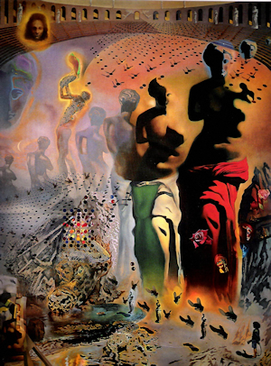 "The Hallucinogenic Toreador", Salvador Dalí, 1970