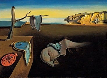 'The Persistence of Memory", Salvador Dalí, 1931