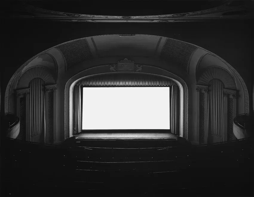 U. A.  Play House, New York,1978 by Hiroshi Sugimoto