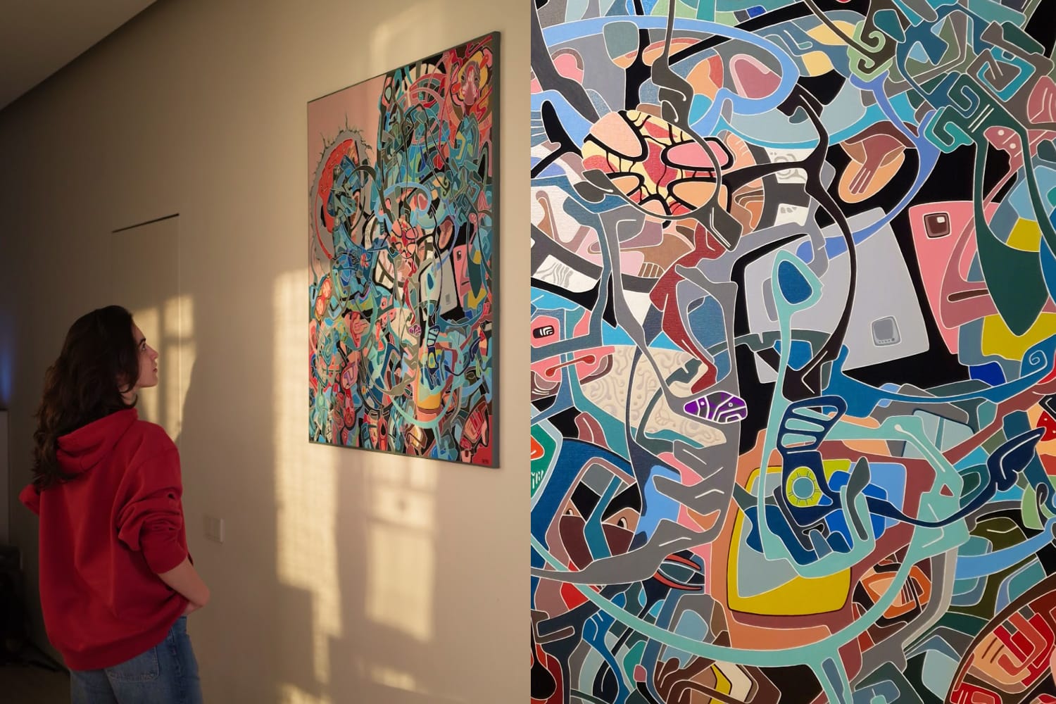 It reminds me that art does not just fill a space, it gives it meaning – Veniamin's Story