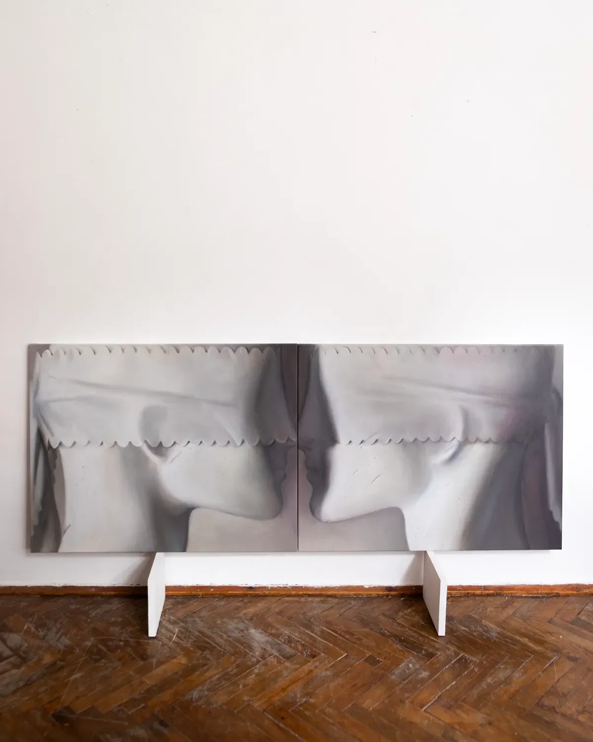 “Deux” Painting by Anna Varshavska