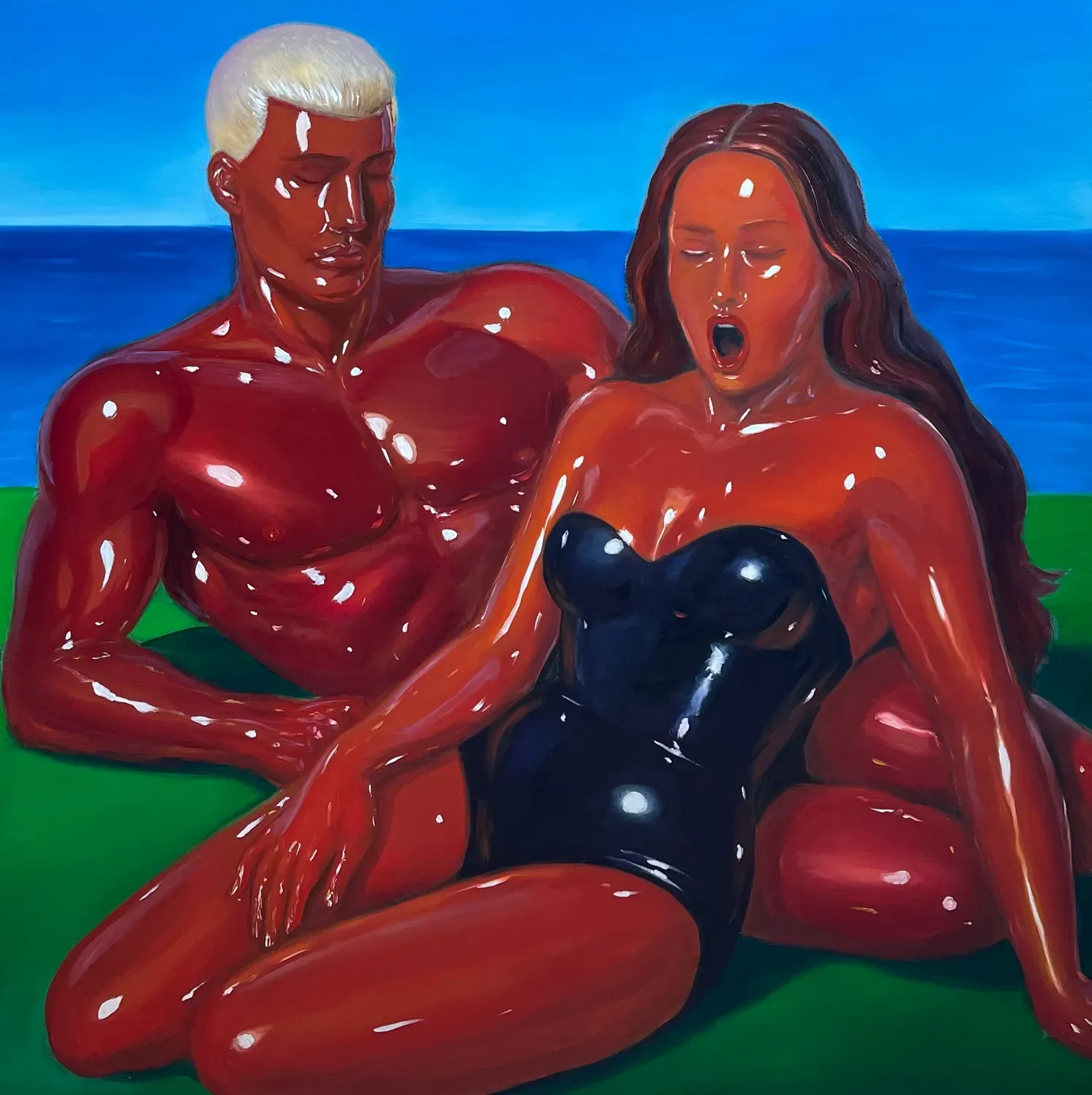 SX 003 Models Venus and Ares Painting&nbsp;by&nbsp;Anna Kryvych